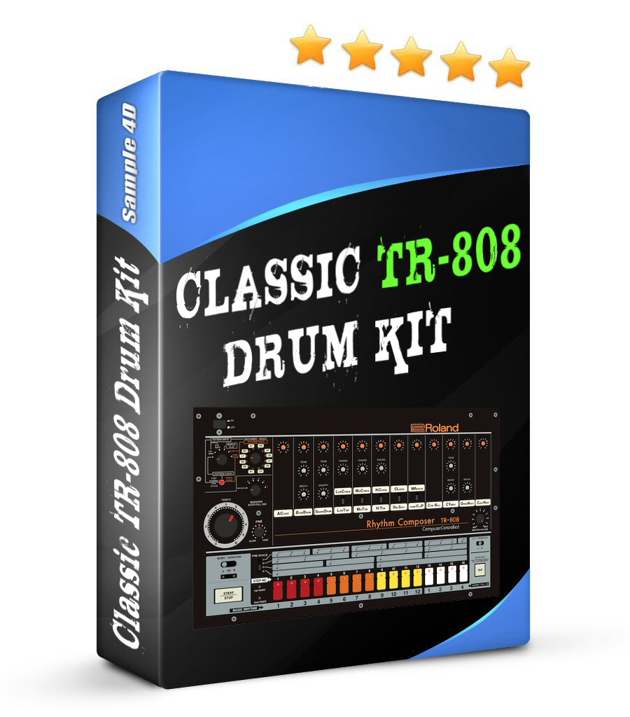 deep 808 drum kit